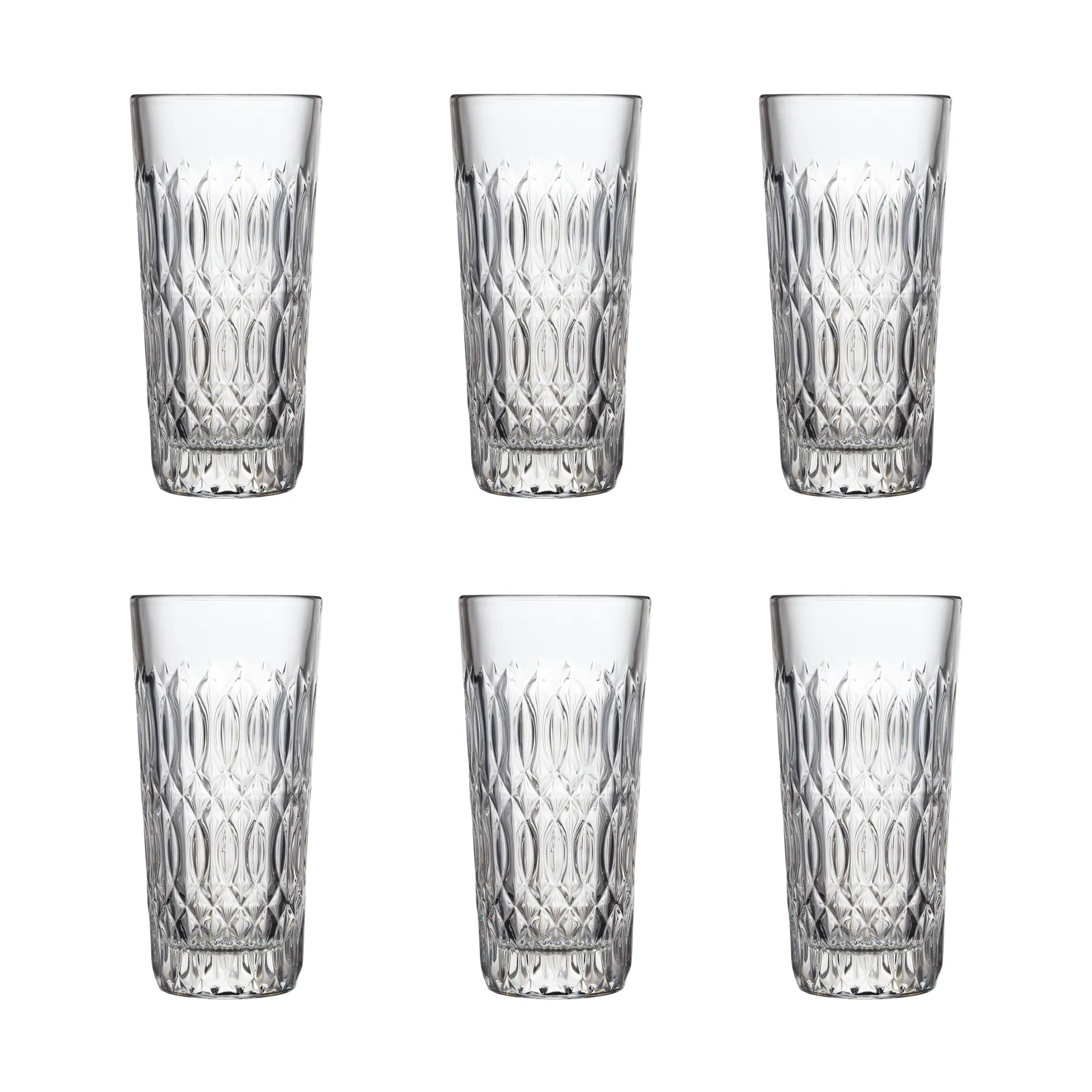 La Rochère Verone drinksglas 34 cl 6-pak Klar