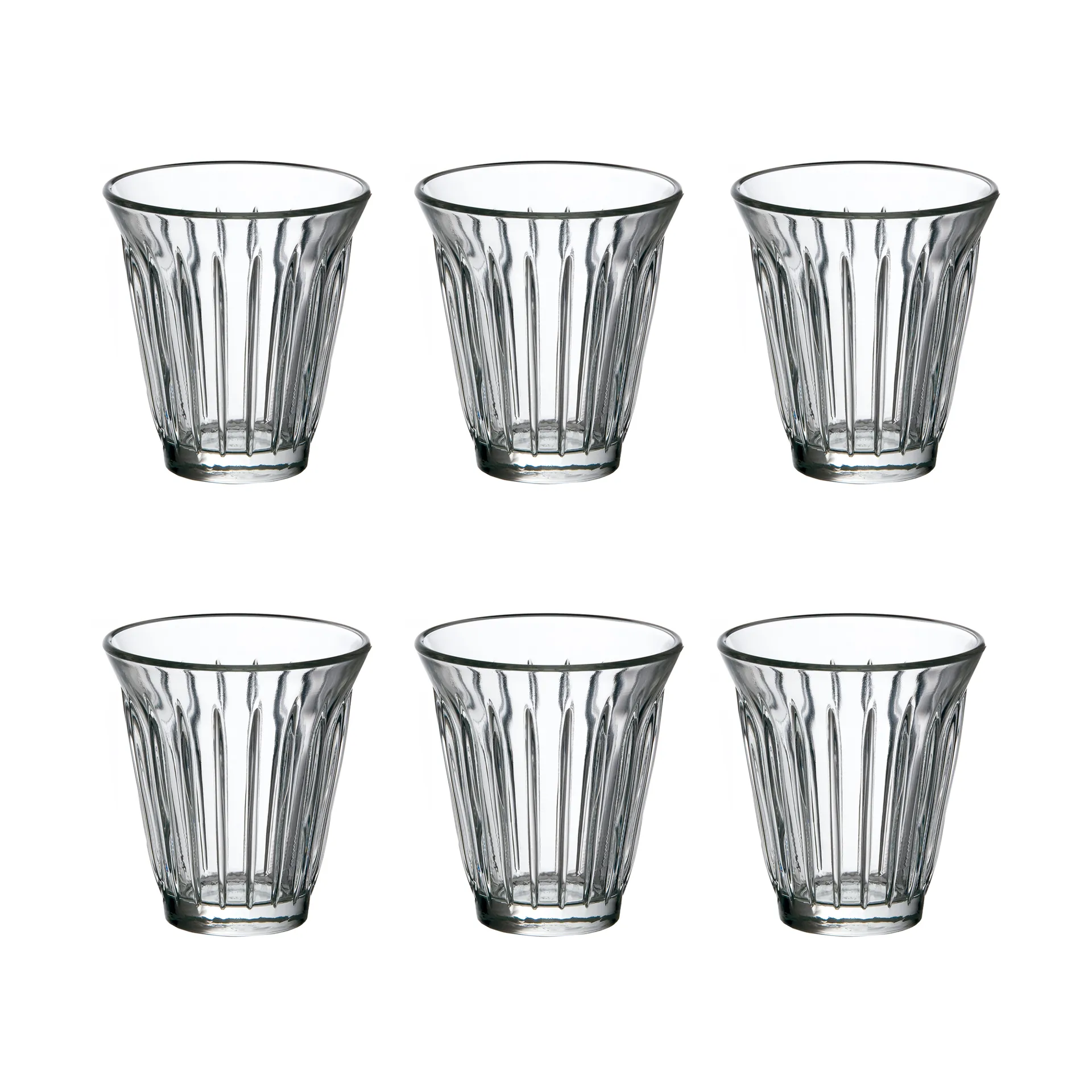 La Rochère Zinc drikkeglas 19 cl 6-pack Klar