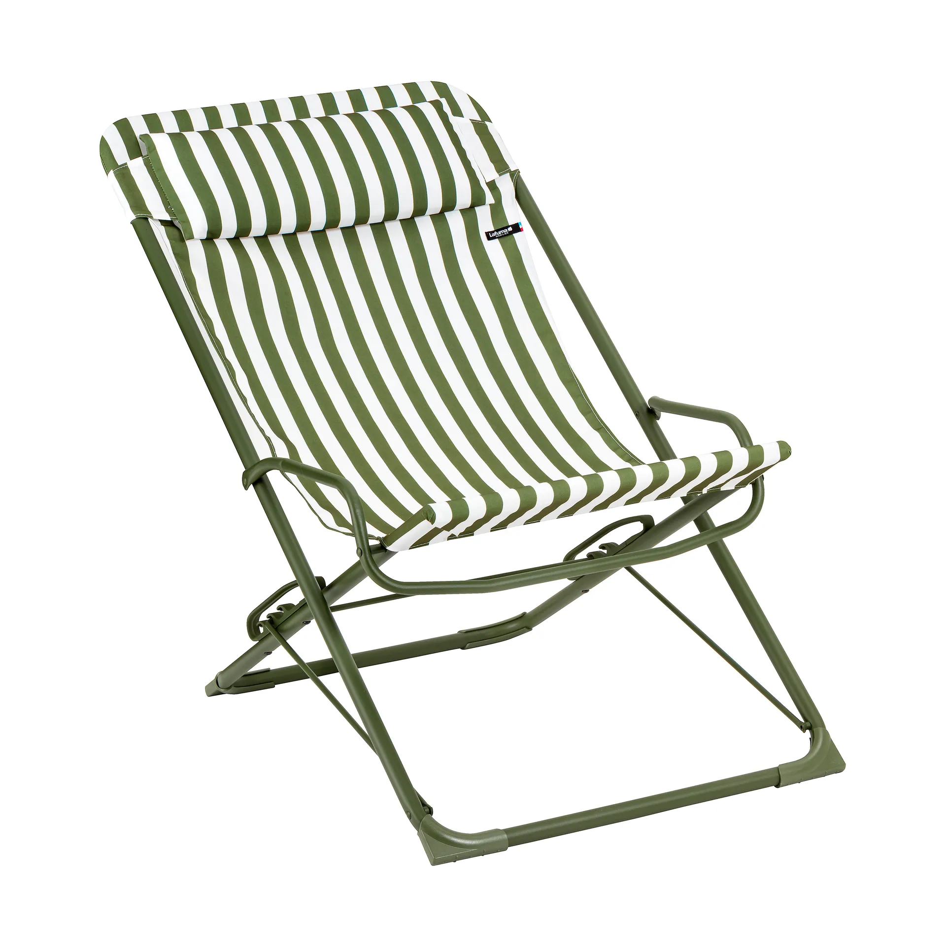 Lafuma Chaise longue Transaswing Multi Rayures Moss