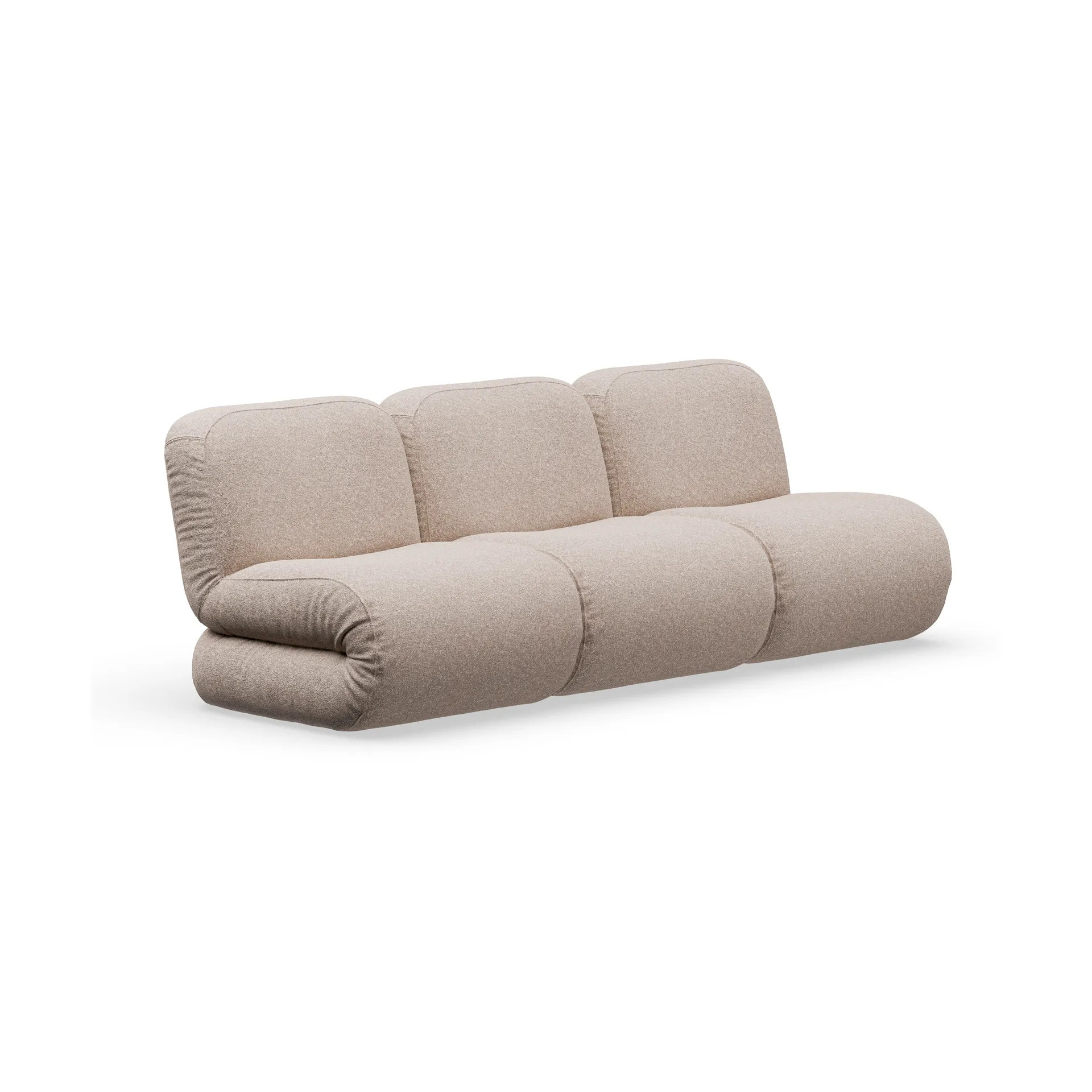Lammhults Canapé 3 places BAU Zero beige