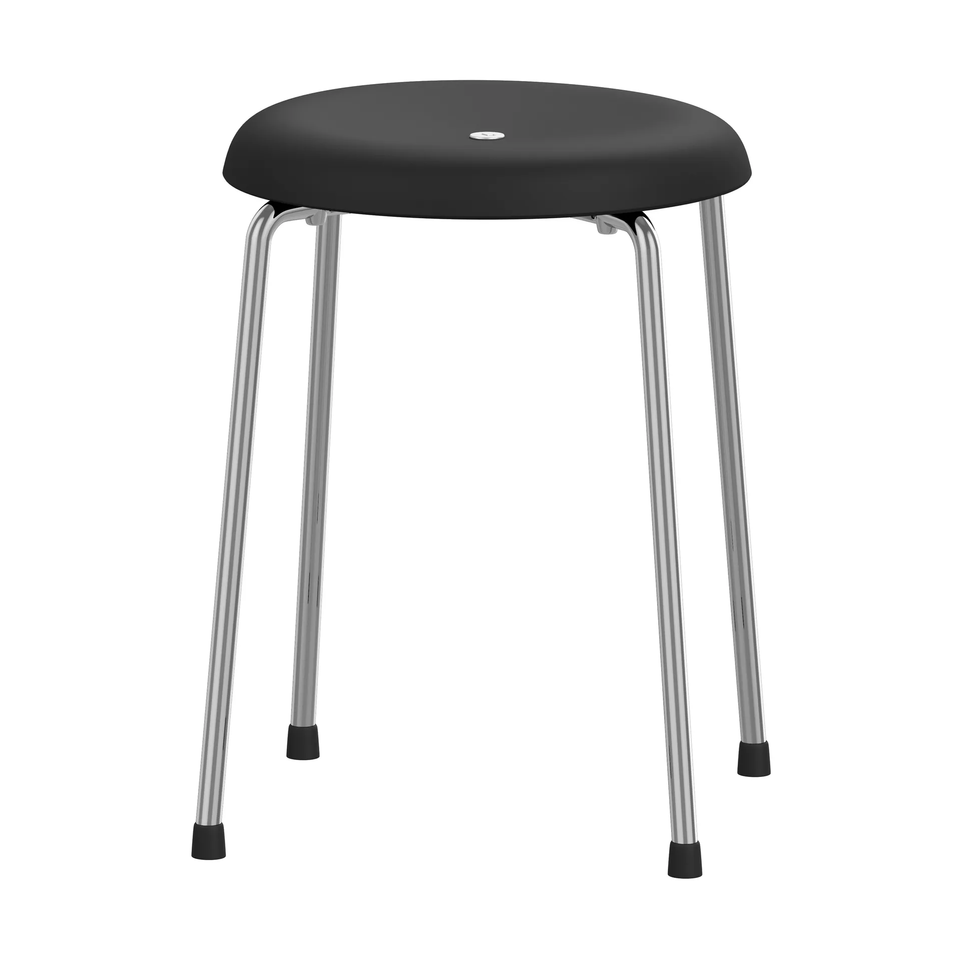 Lammhults Tabouret Base noir-chromé,