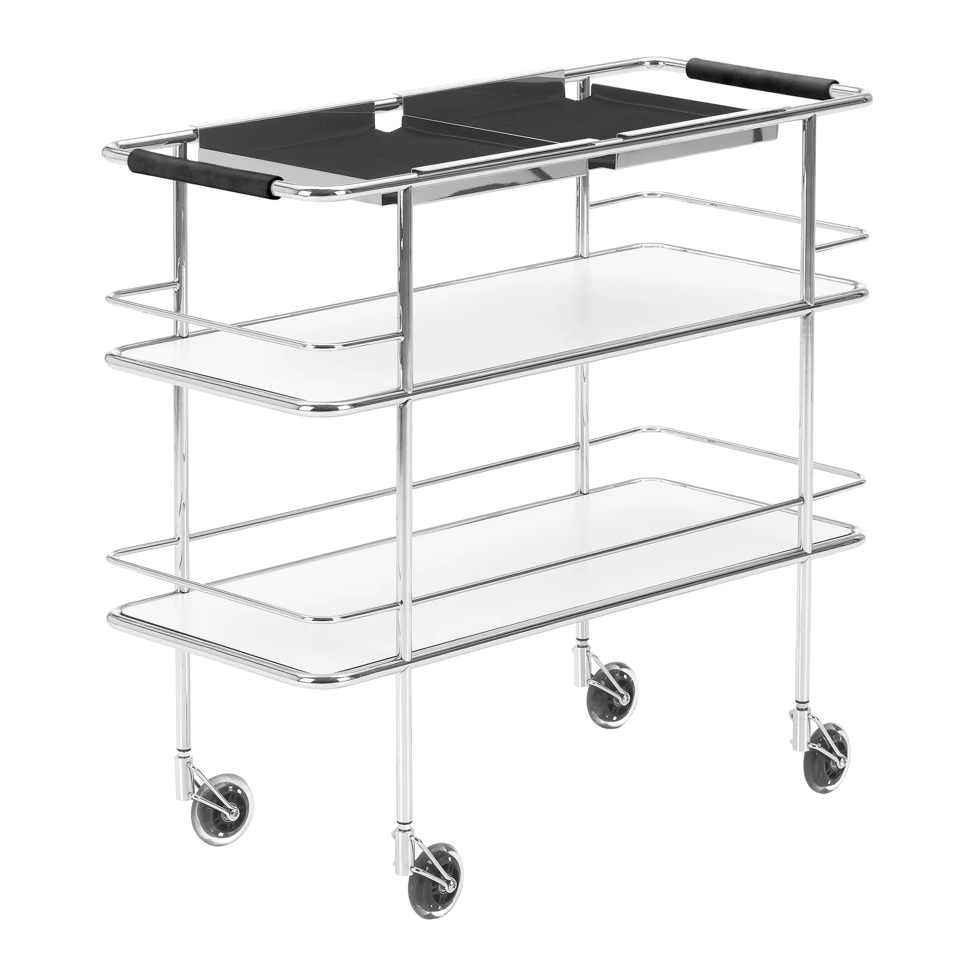 Lammhults Tabouret de bar S70-3 Stratifié blanc-chrome