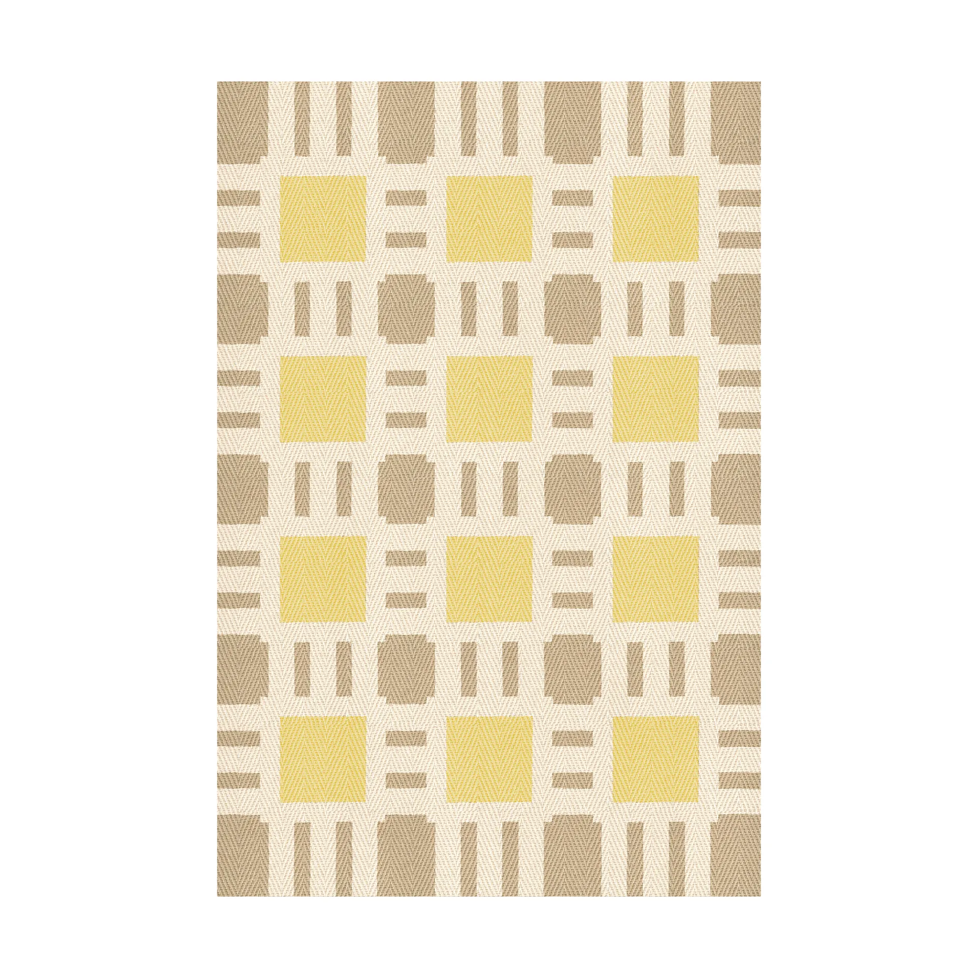 Layered Tapis en jute Evelina Kroon cm Sunny side up