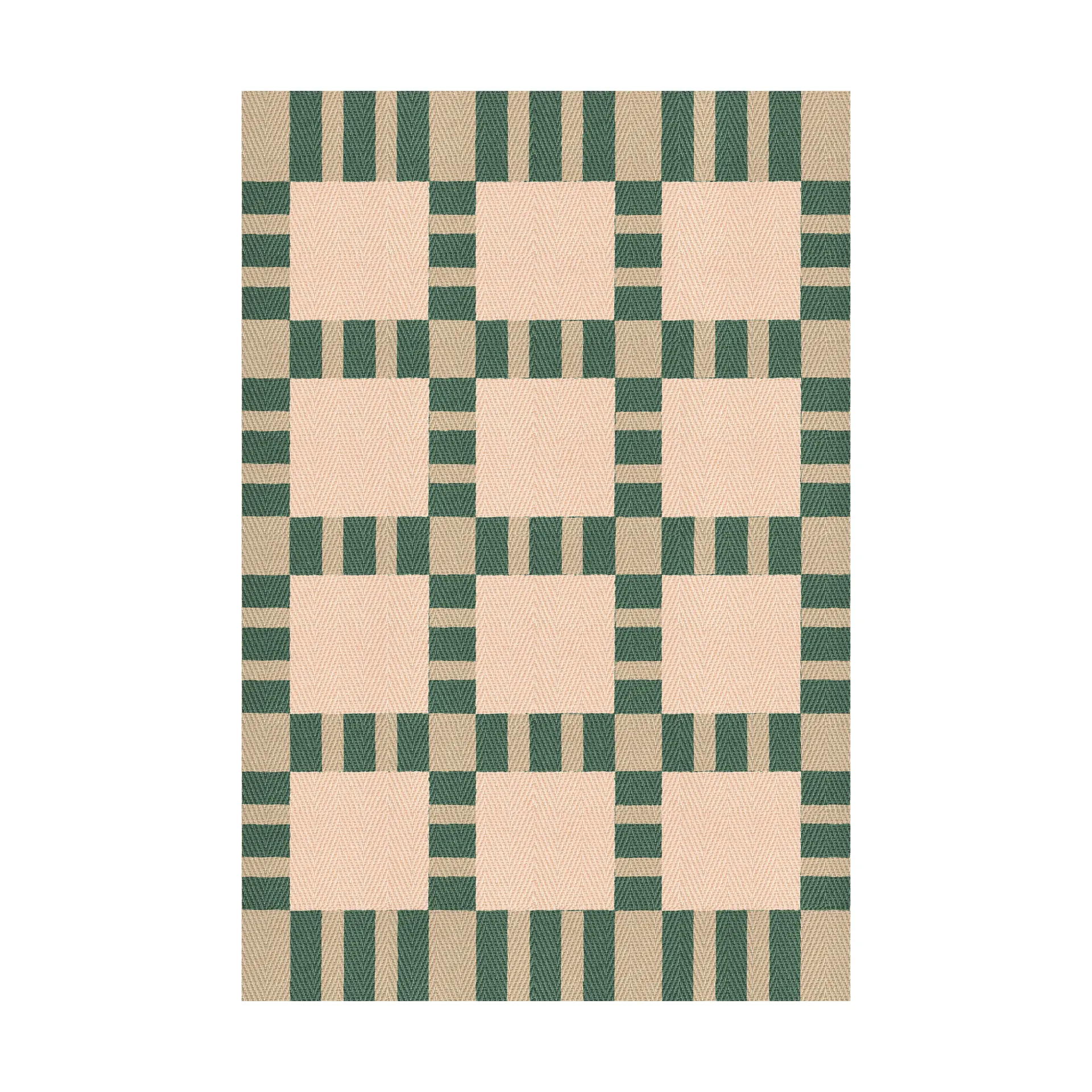Layered Tapis en jute Evelina Kroon cm Korean chives