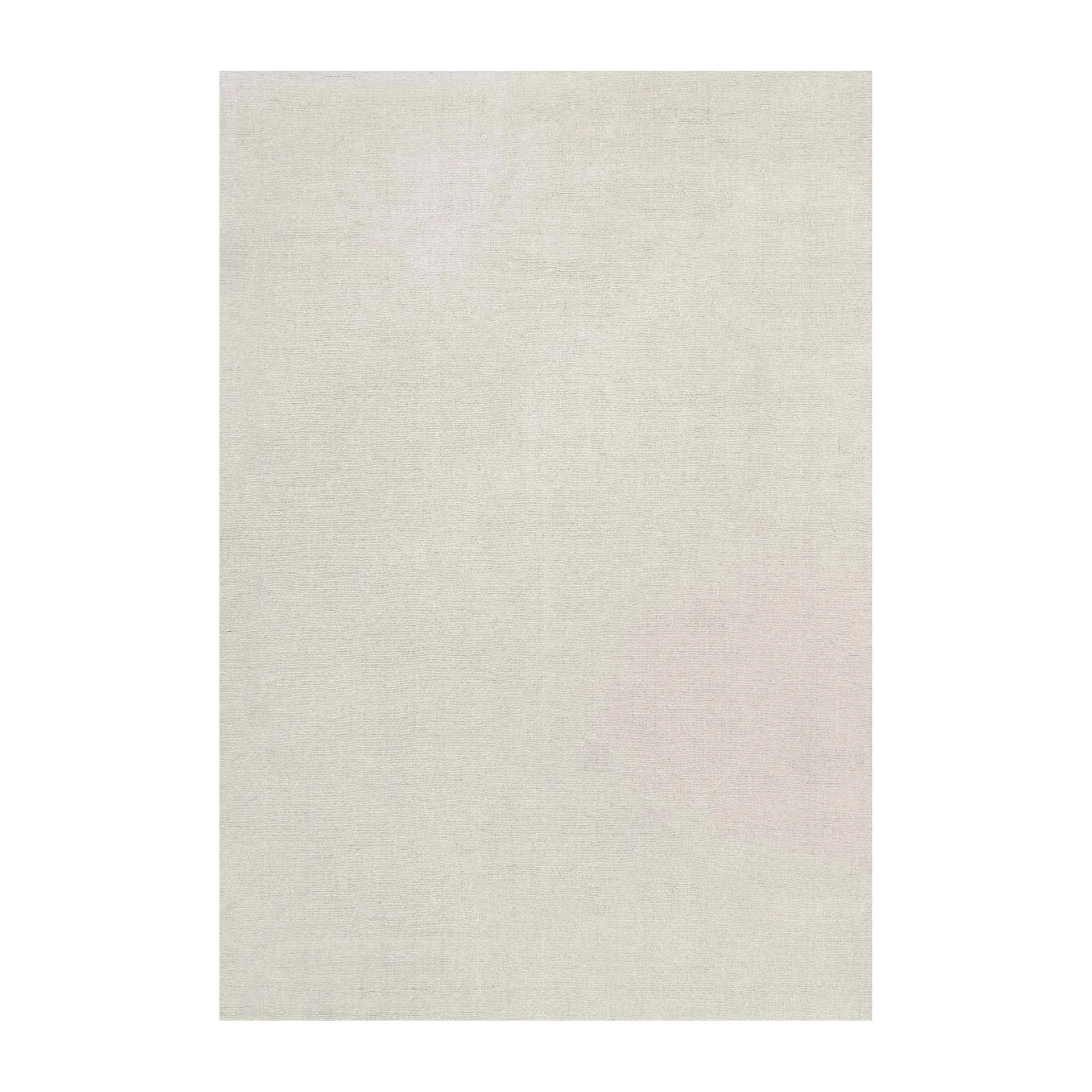 Layered Tapis en laine Classic solid cm Bone white