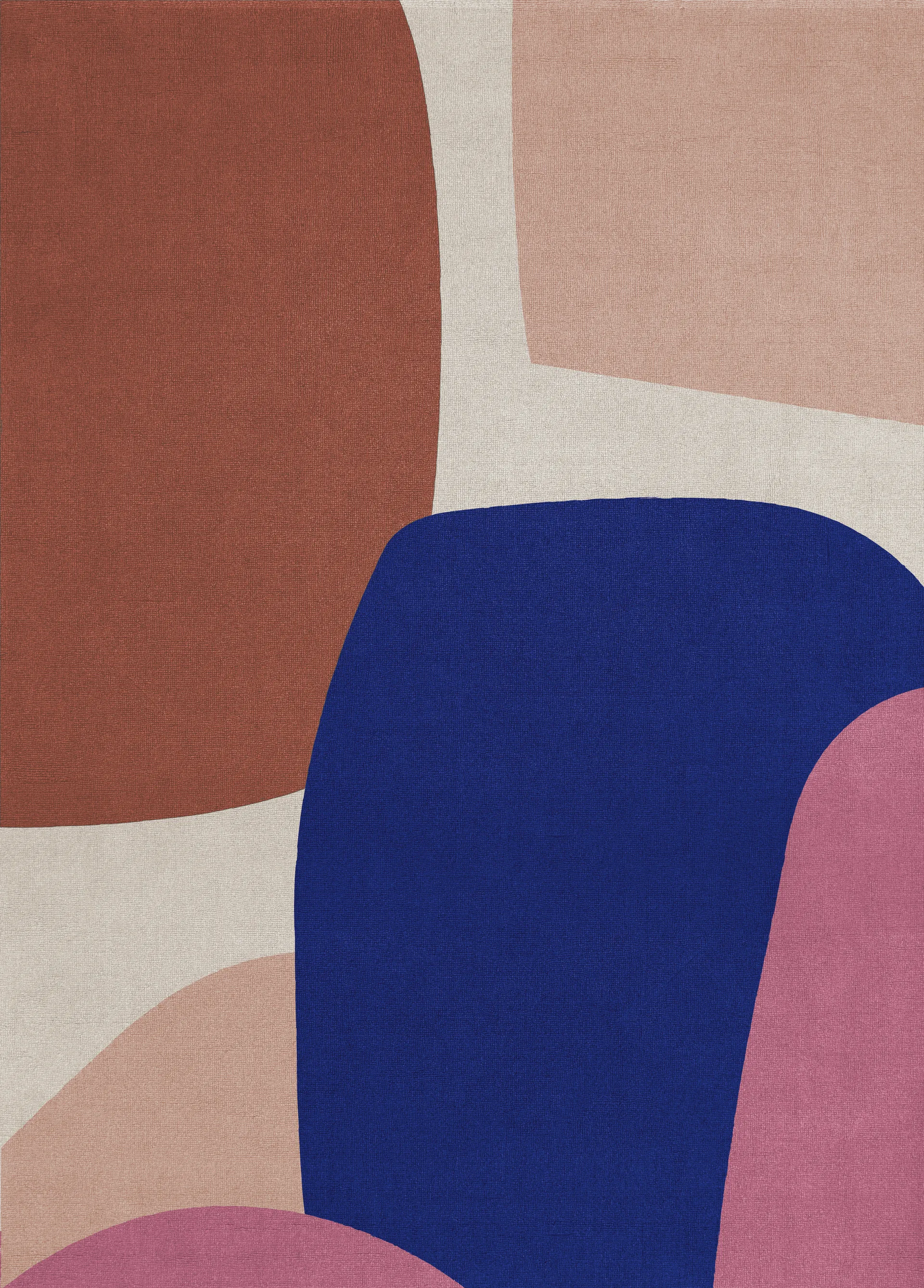 Layered Tapis en laine Lake cm — vue 5