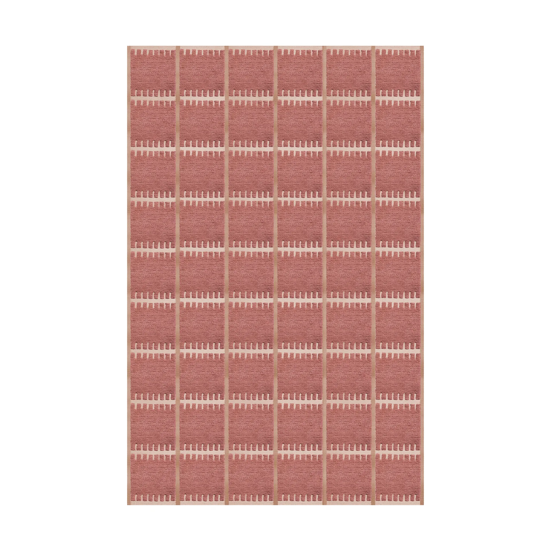 Layered Tapis en laine Lilly Claret red, cm
