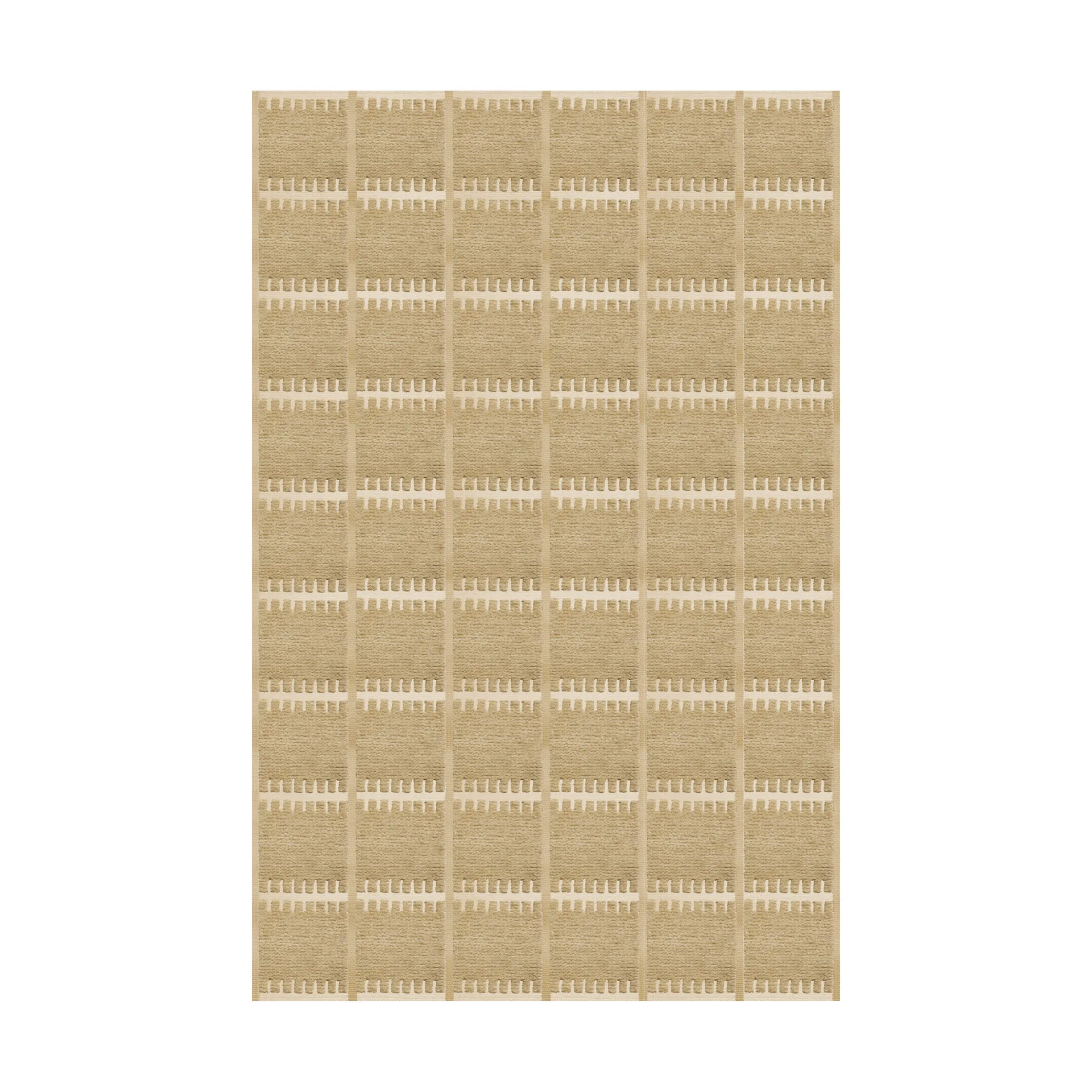 Layered Tapis en laine Lilly Mustard, cm