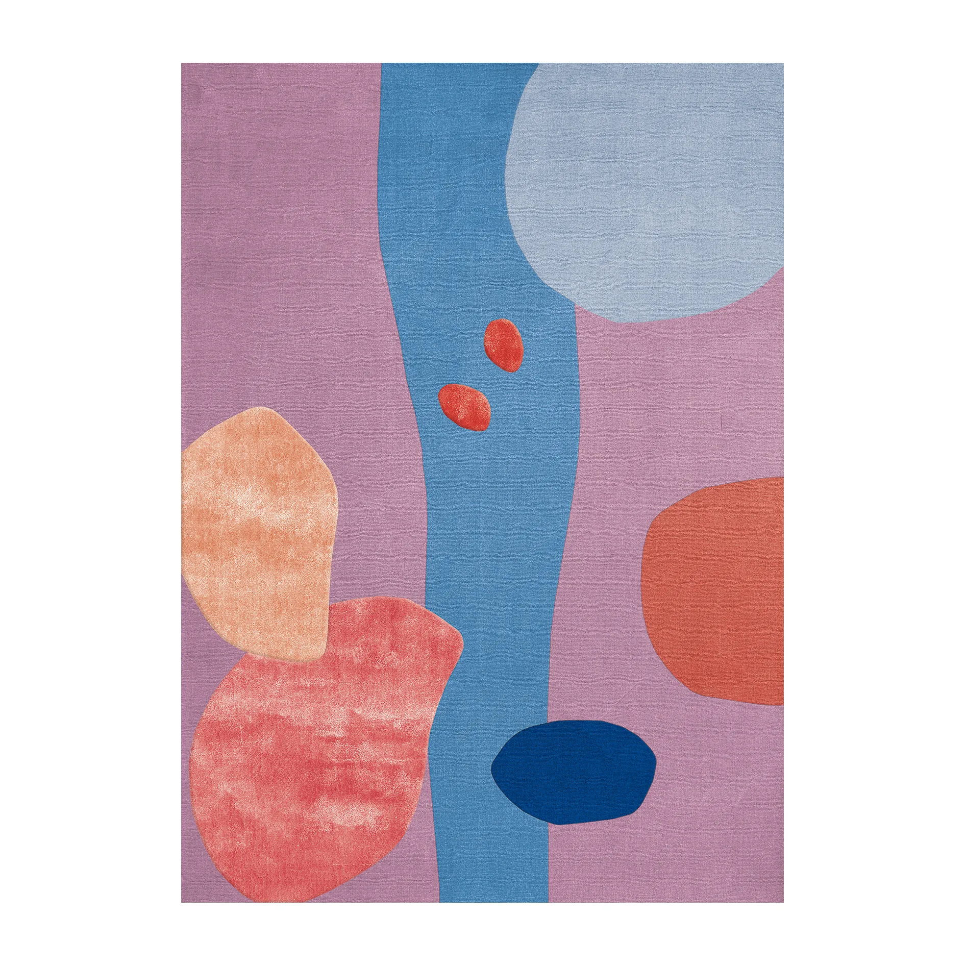 Layered Tapis en laine Secret Garden cm
