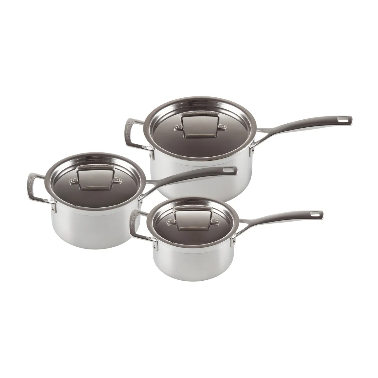 Le Creuset Le Creuset 3-Ply grytset 3 delar