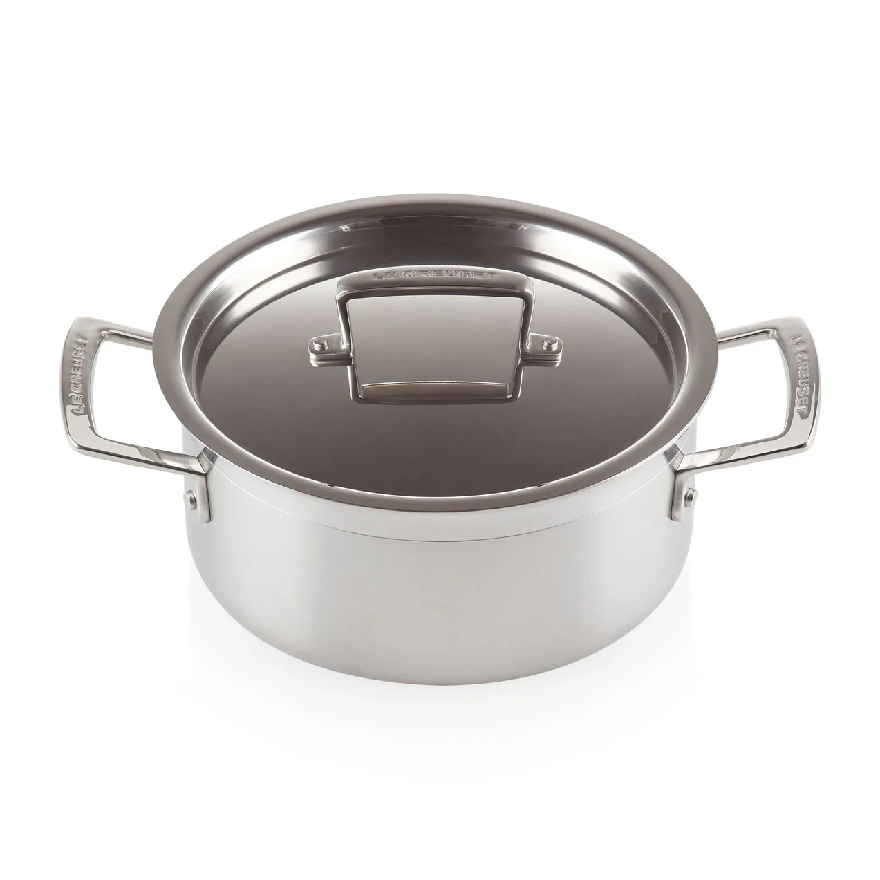 Le Creuset Le Creuset 3-Ply l&aring;g gryta med lock 3 l