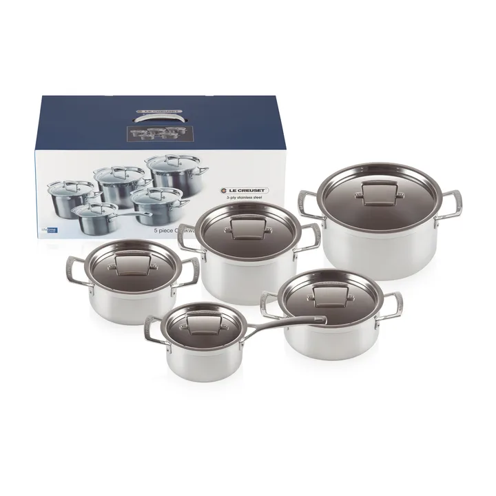 Le Creuset 3-Ply pot set - Le Creuset | KitchenTime