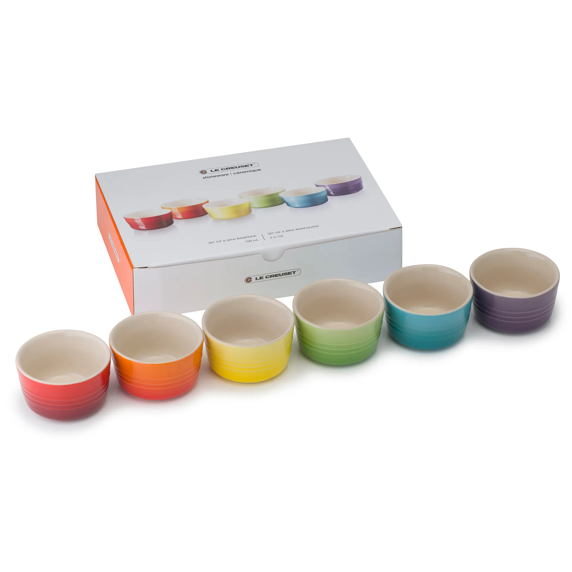 Le Creuset gift set mini ramekin 6-pack - Le Creuset | KitchenTime