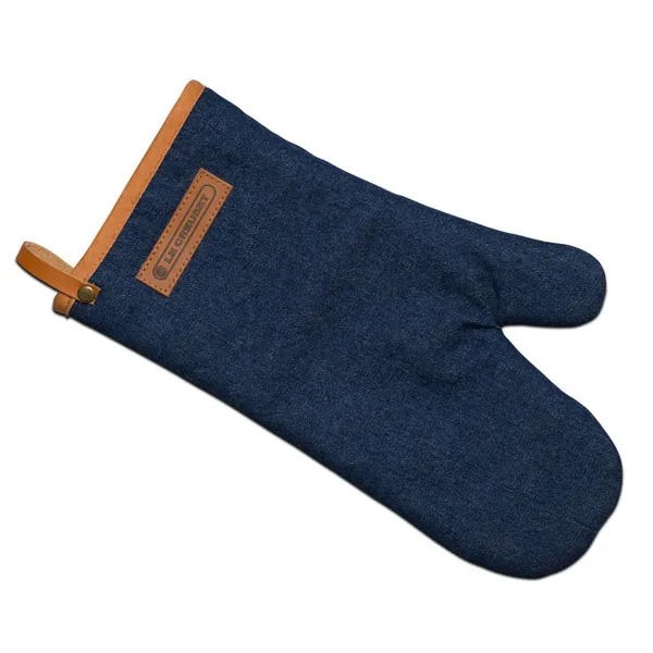Le Creuset grillhandske, Denim