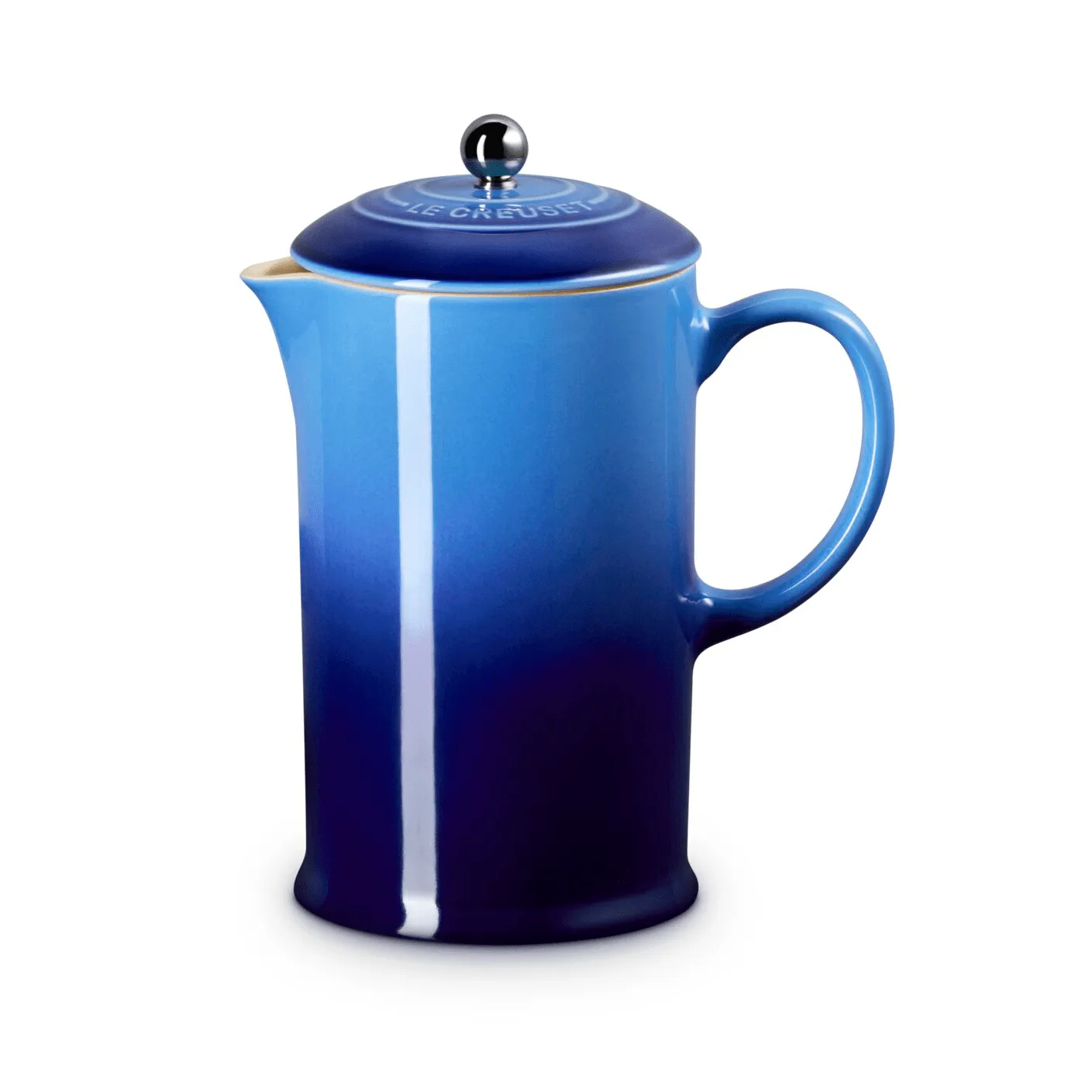 Le Creuset Le Creuset kaffekanna med press Azure, 1 L