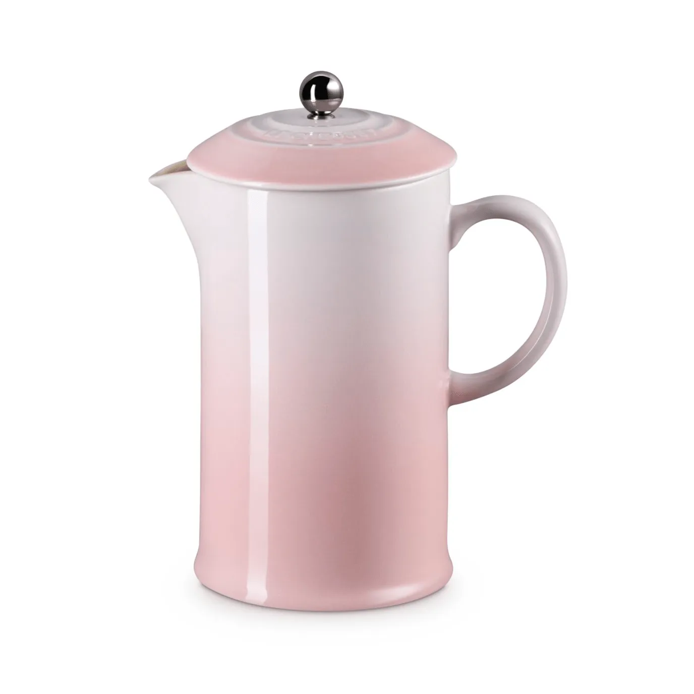 Le Creuset Le Creuset kaffekanna med press Shell Pink, 1 L