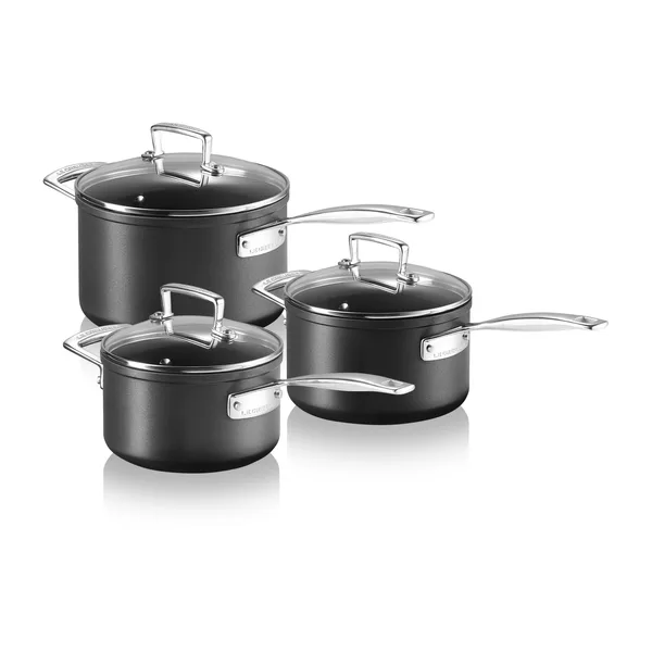 Le Creuset kastrullset 3 delar