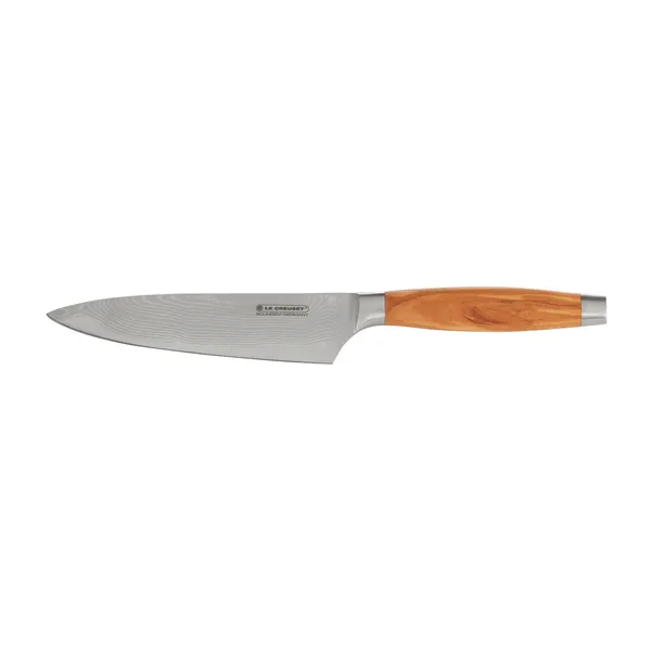 Le Creuset kockkniv med olivträhandtag, 15 cm
