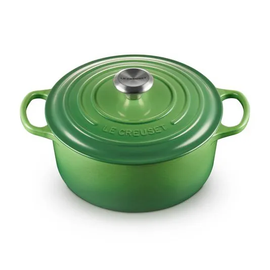 Le Creuset Le Creuset Signature rund gryta 4,2 l Bamboo Green