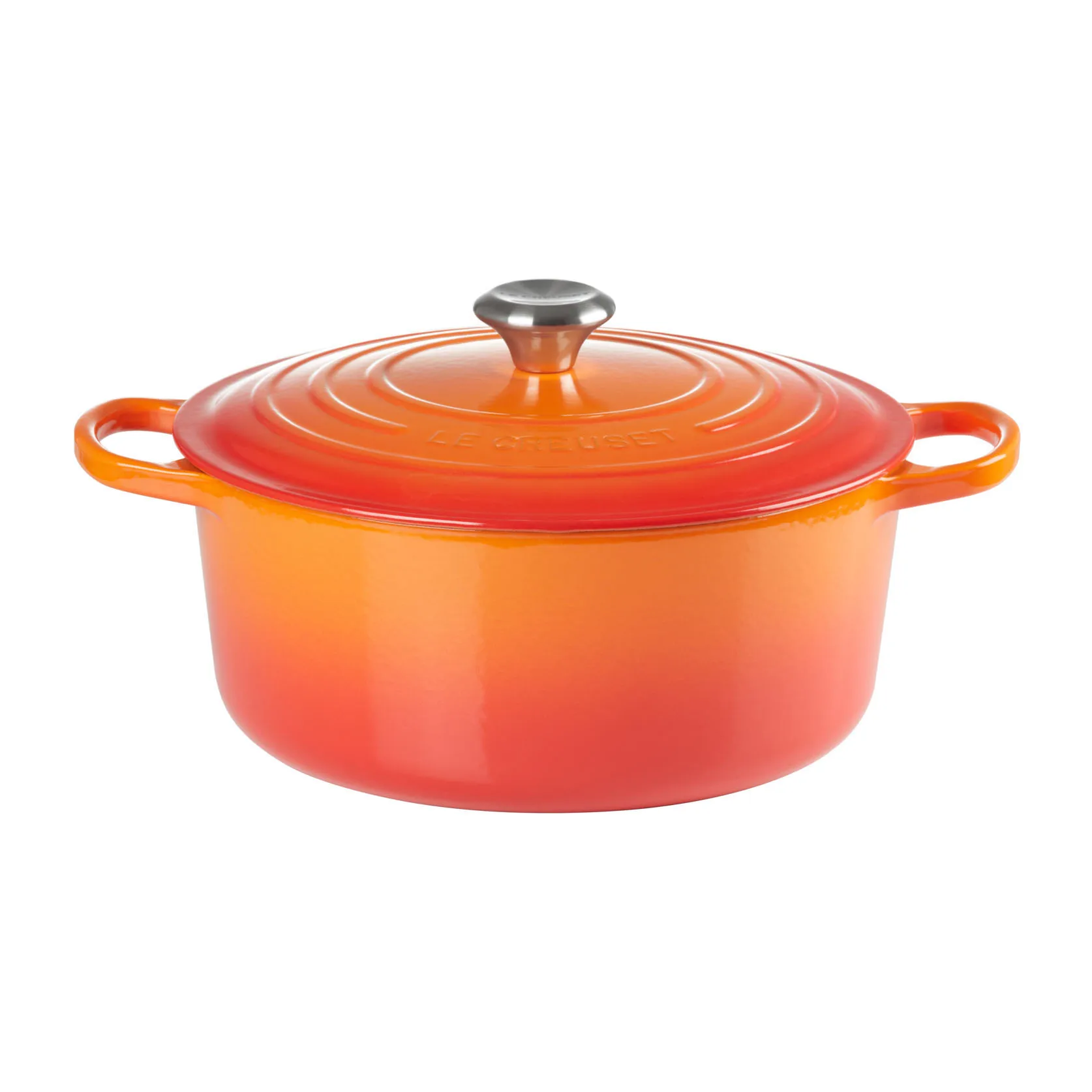 Le Creuset Le Creuset Signature rund gryta 6,7 l Volcanic