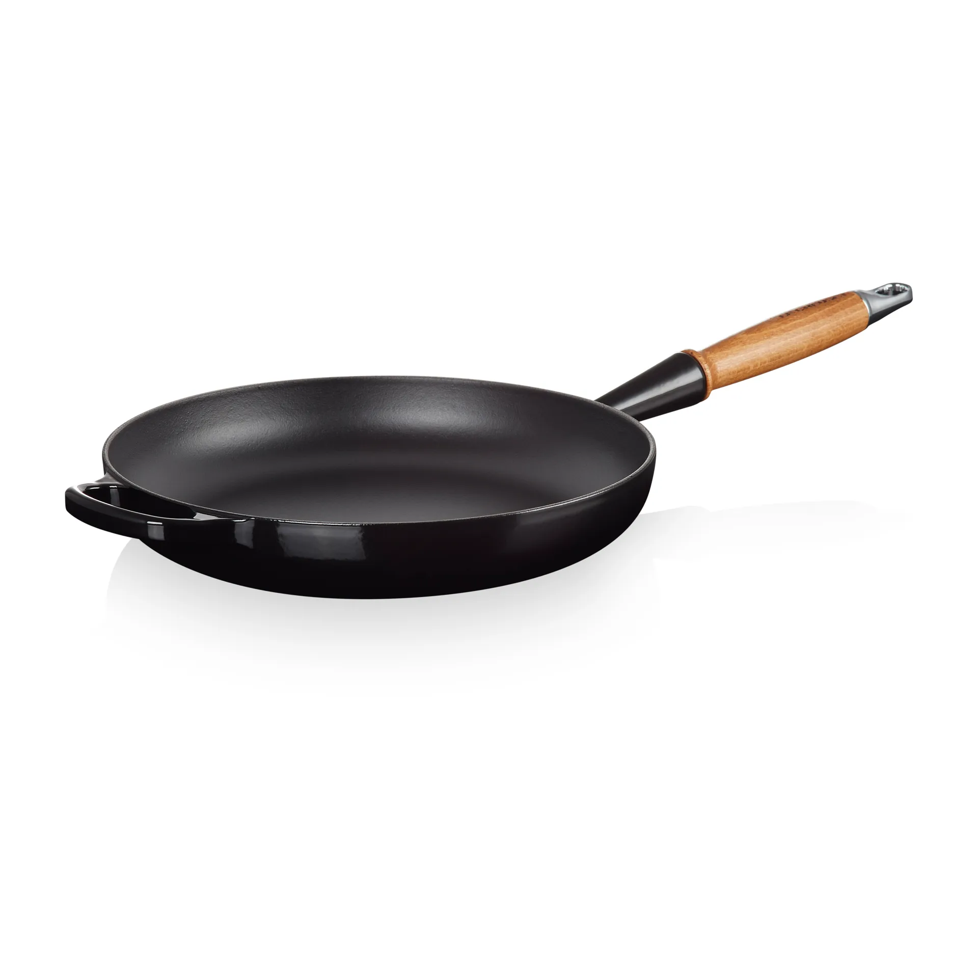 Le Creuset Le Creuset Signature stekpanna trähandtag 28 cm Black Onyx
