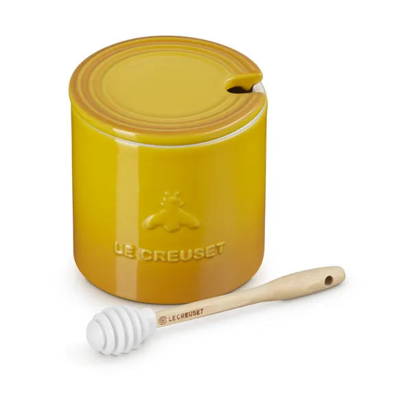 Le Creuset Signature stengods honungsburk, Nectar, 420 ml