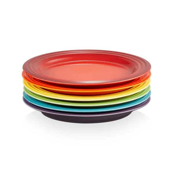Le Creuset Signature tallrik 22 cm 6-pack, Rainbow