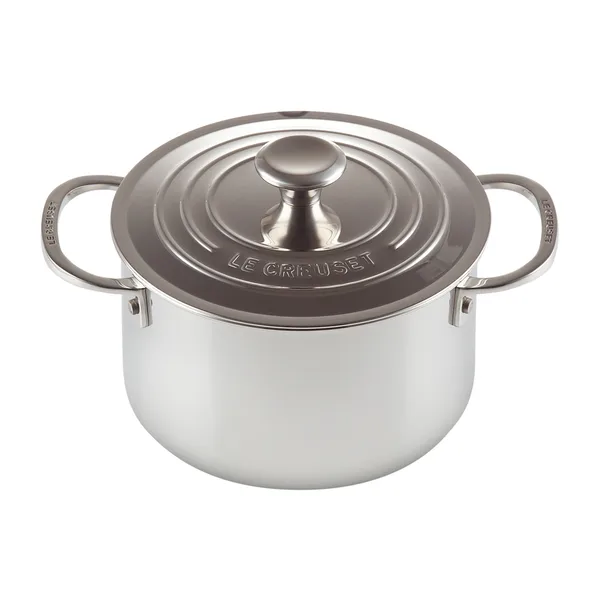 Signature 3-Ply djup gryta med lock, 2,8 l
