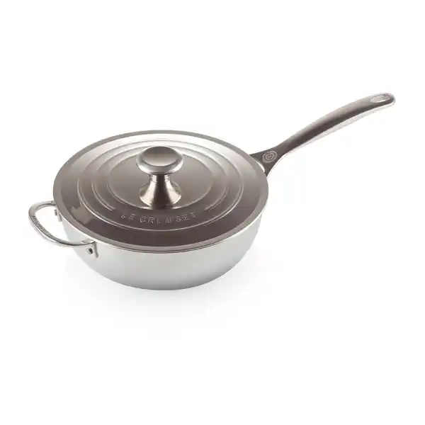 Signature 3-Ply non-stick såskastrull med lock, 3,3 l