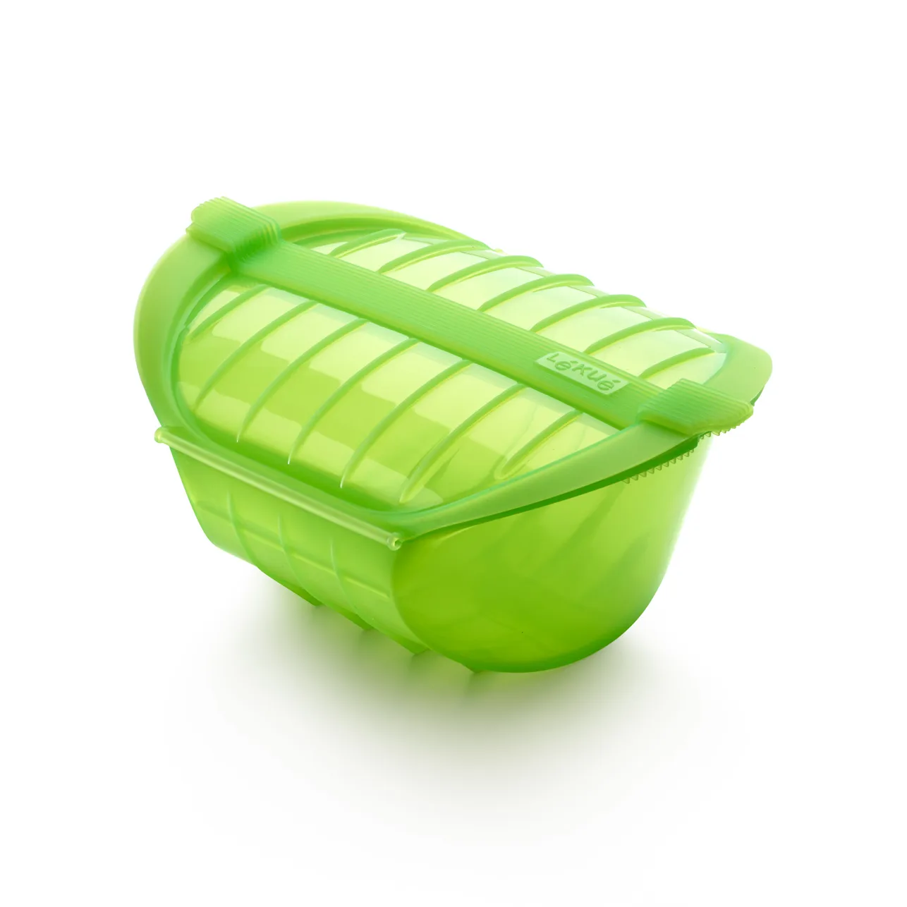 Lékué Cuiseur vapeur profond micro-ondes Lékué 1-2 portions Vert