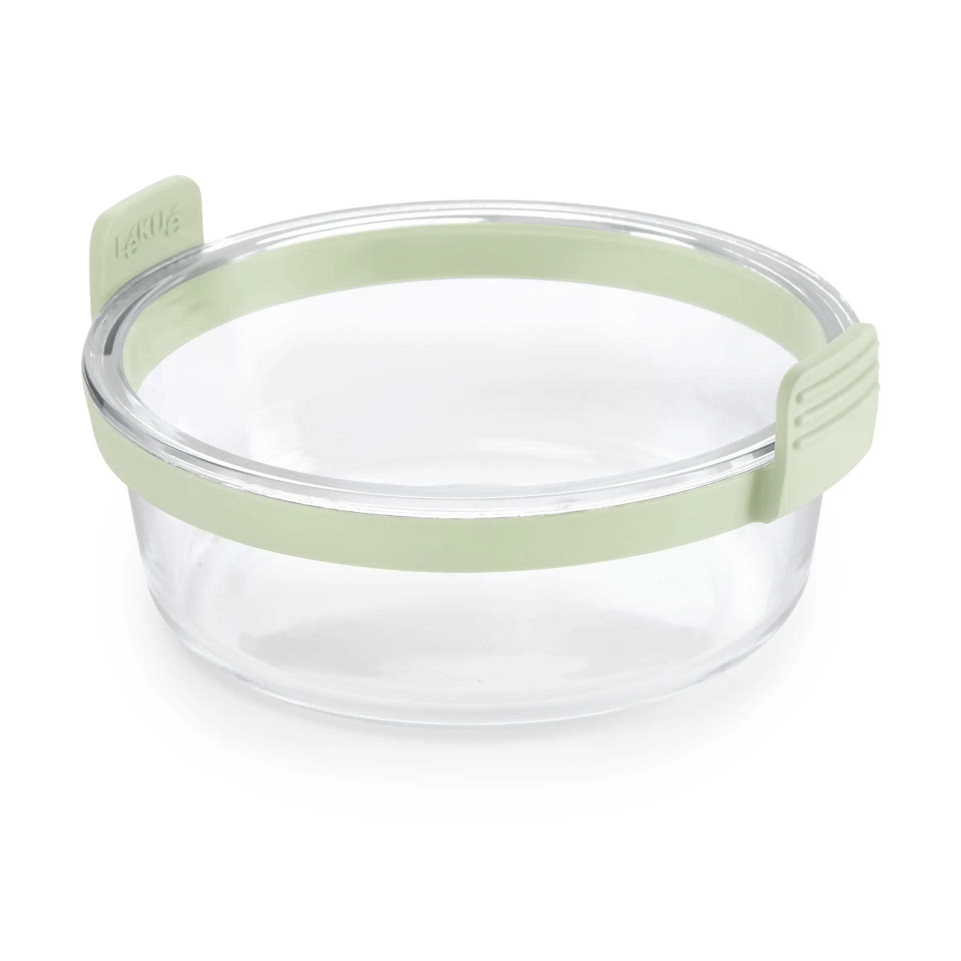 Lékué Lékué Air fryer moule rond en verre Transparent