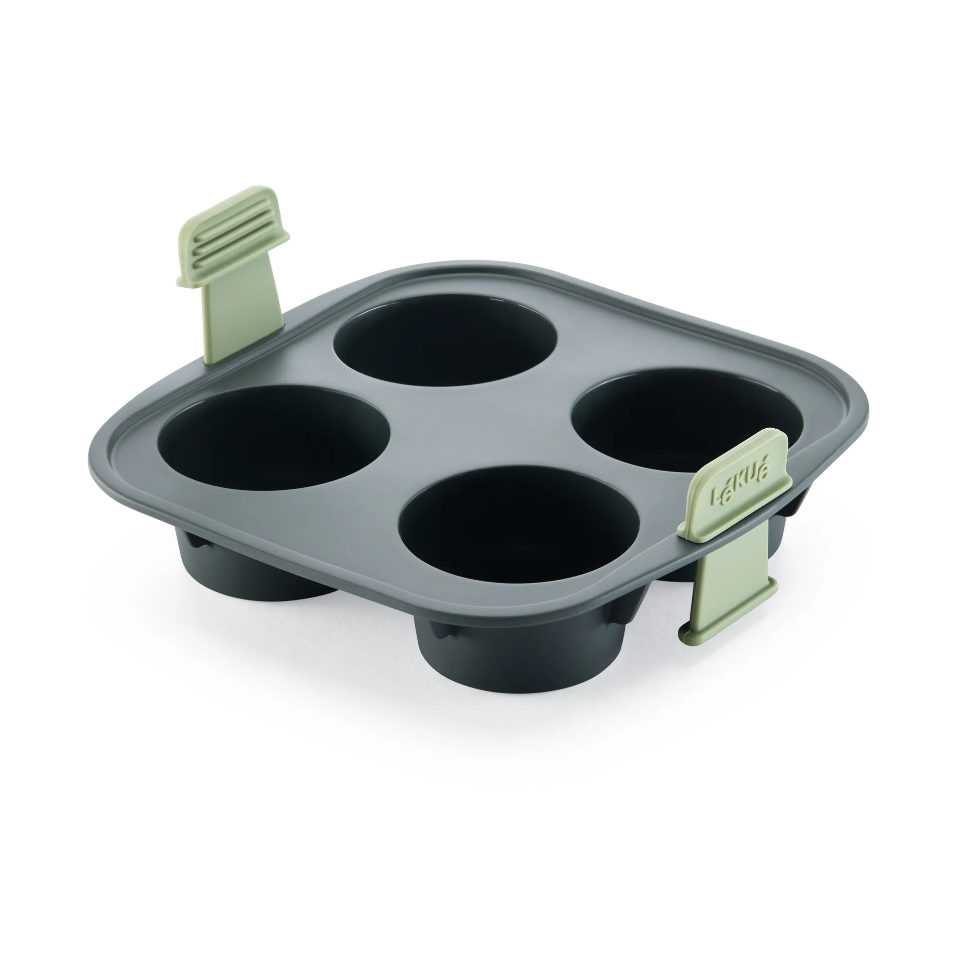 Lékué Lékué Airfryer muffinsform 4 stk. Grey
