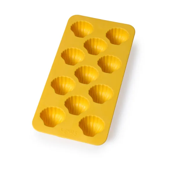 Lékué iskubsform med lock gul, Snäcka