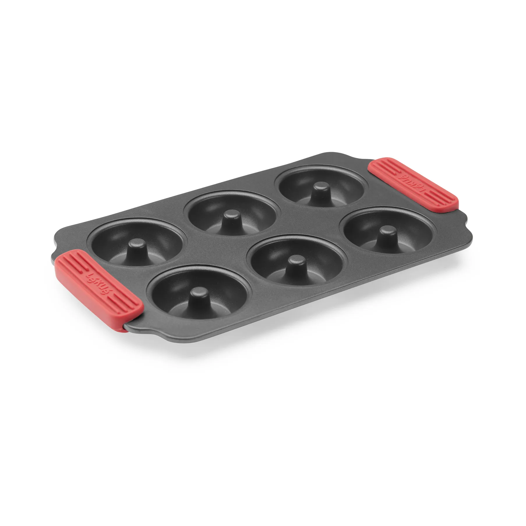 Lékué Lékué non stick donutsform 6 stk Rød