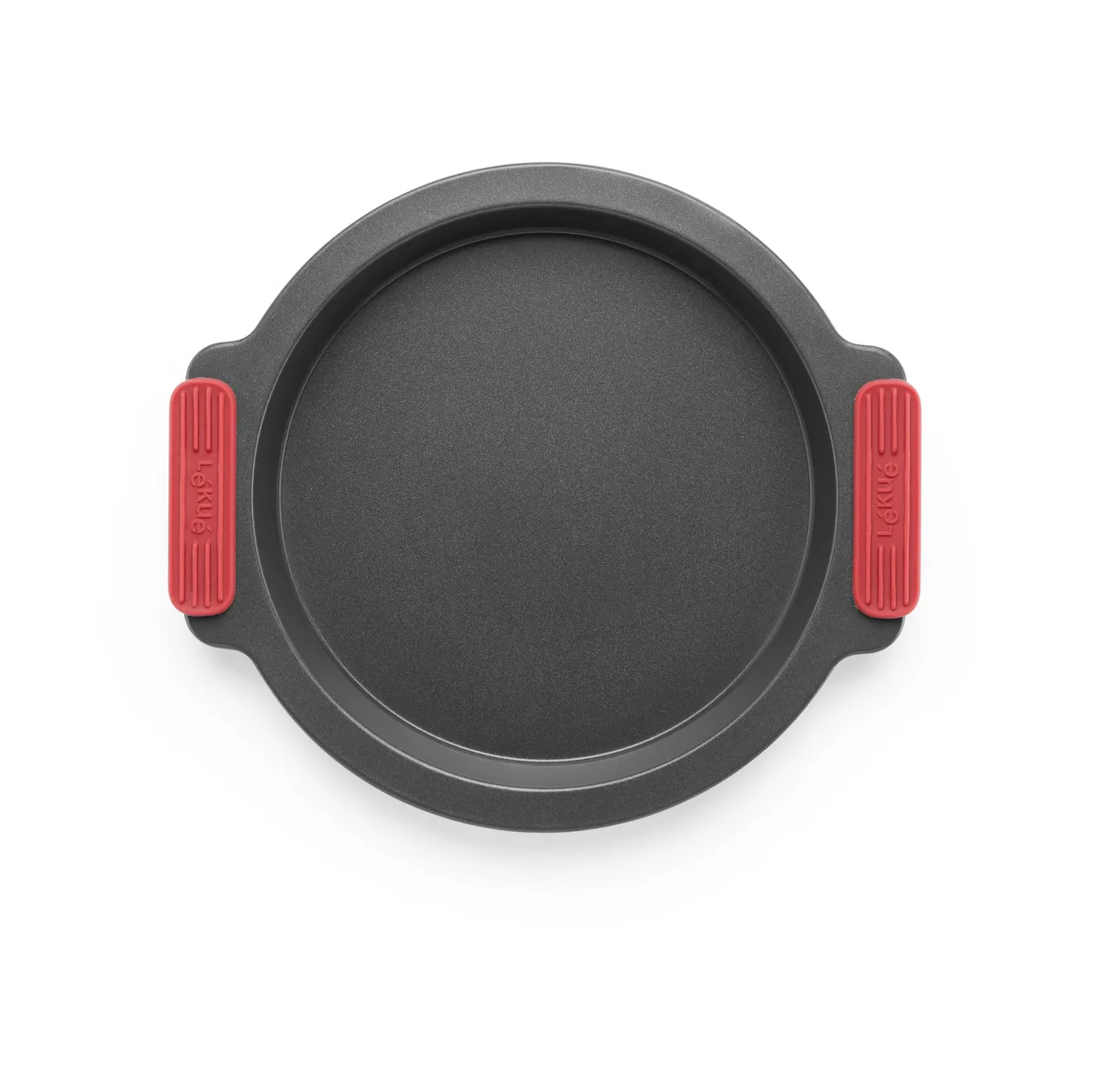Lékué Lékué rund ovnfast fad non stick Rød