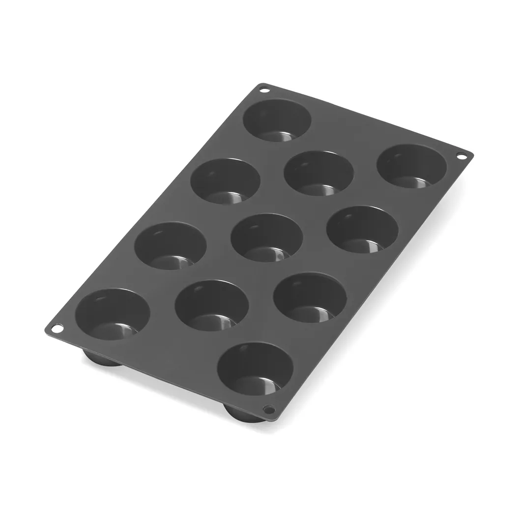 Lékué Lékué silikoneform mini muffins 11 stk Sort
