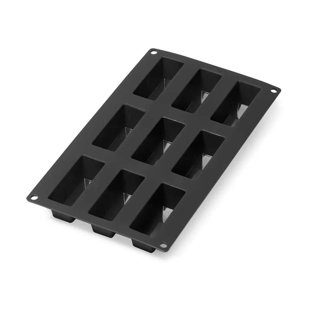 Lékué Lékué silikoneform minikager 9 stk Sort