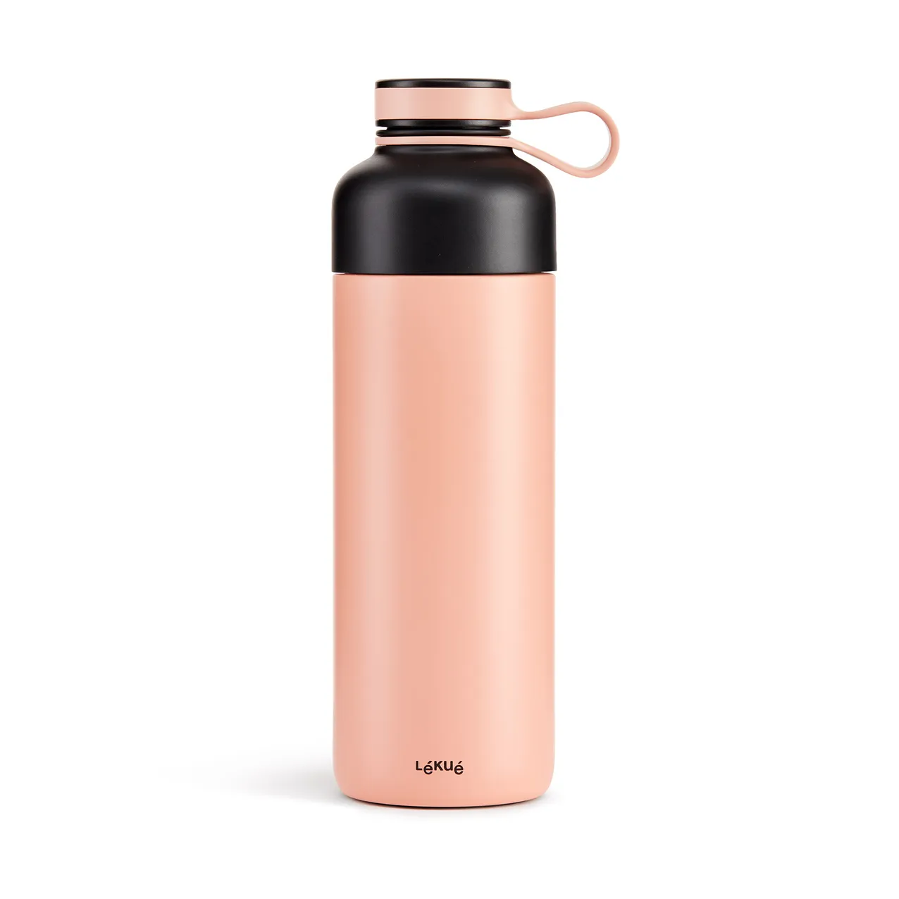 Lékué Lékué To Go isoleret flaske 0,5 L Coral