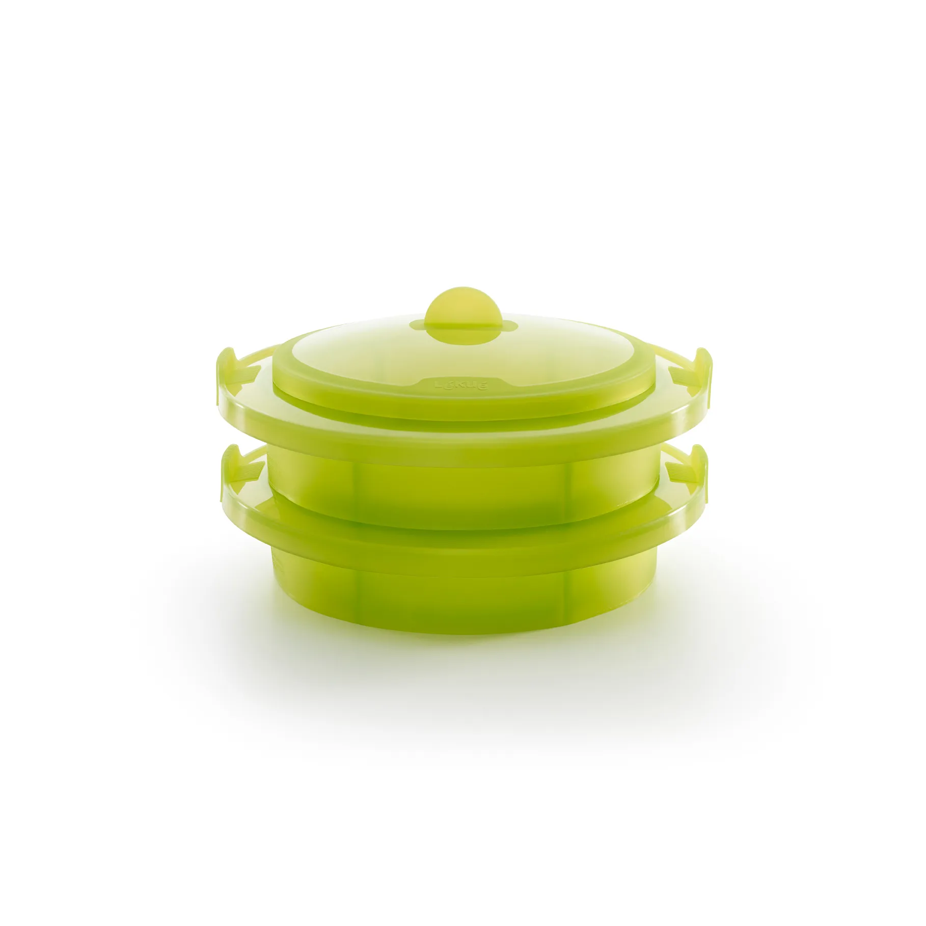 Lékué Panier vapeur en silicone Lékué Vert