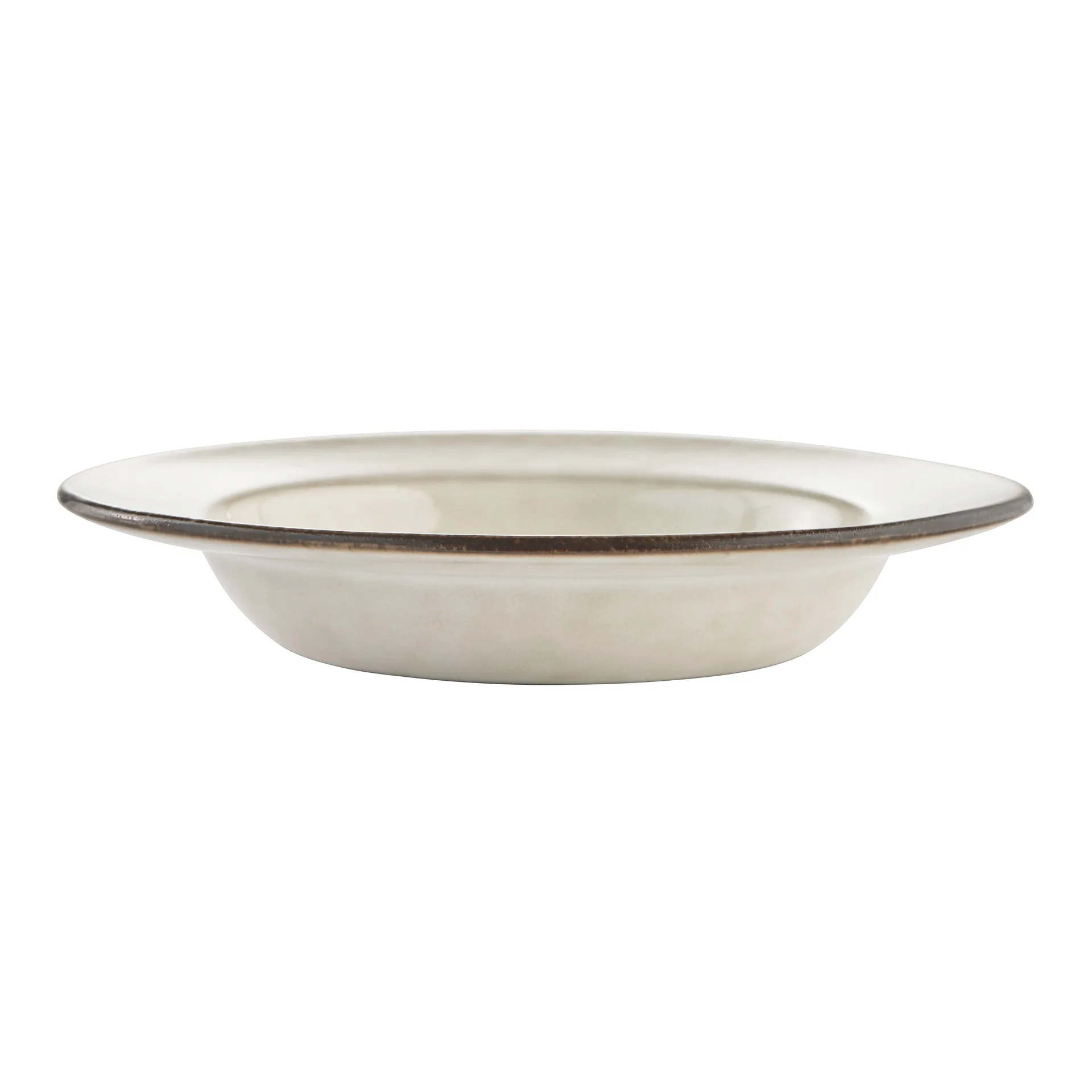 Lene Bjerre Amera suppetallerken 23 cm White sands