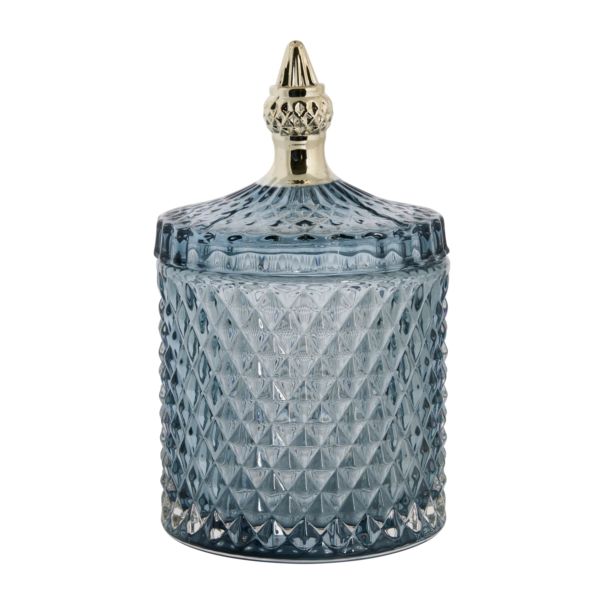 Lene Bjerre Bocal avec couvercle Miya Ø10,5cm Blue