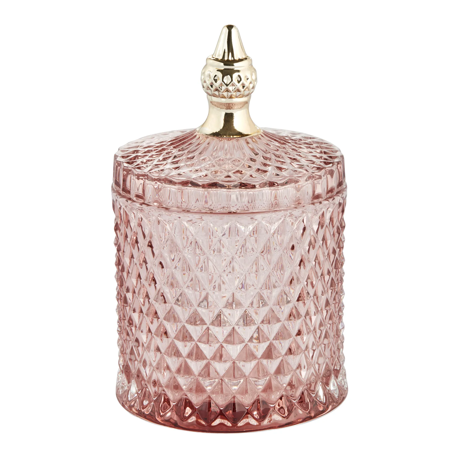 Lene Bjerre Bocal avec couvercle Miya Ø10,5cm Misty rose