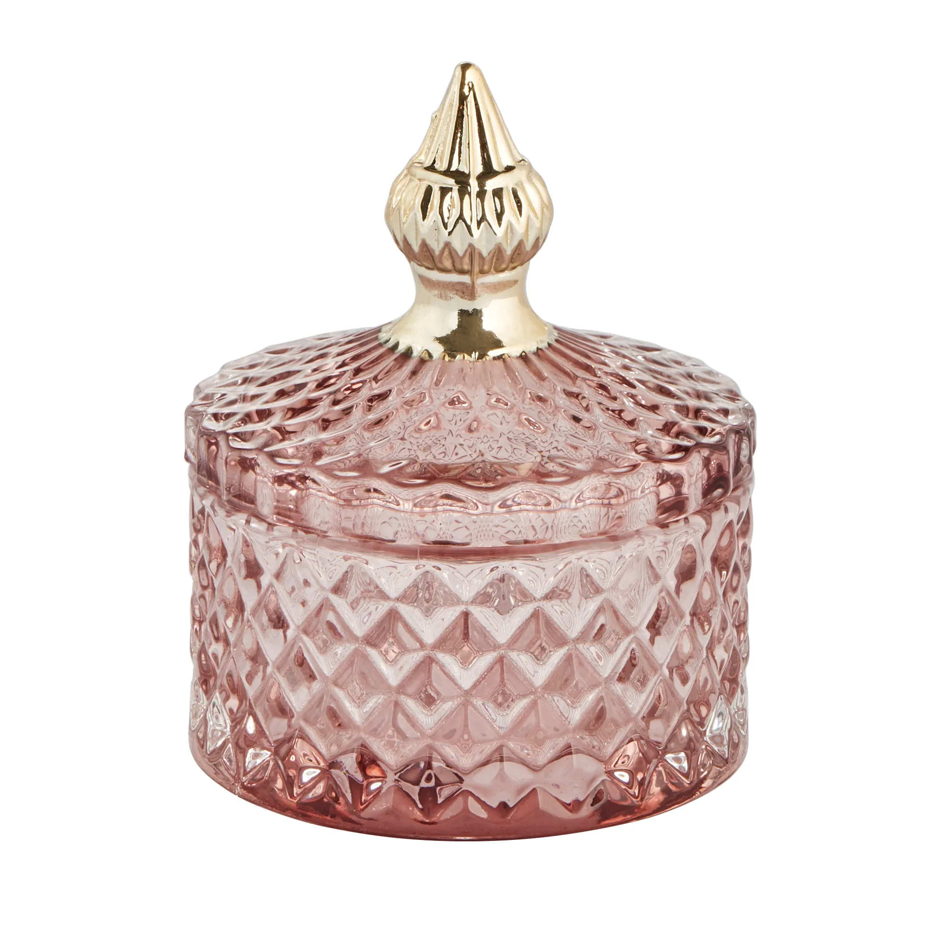 Lene Bjerre Bocal avec couvercle Miya Ø8,5cm Misty rose