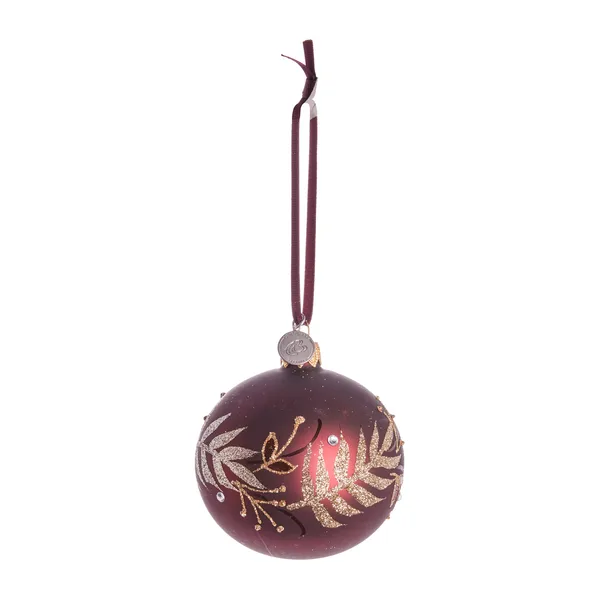 Cadelia julkula lövträd Ø8 cm, pomegranate-light