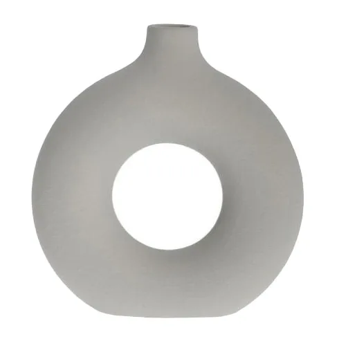 Catia vas 23,5 cm, Silvergrå