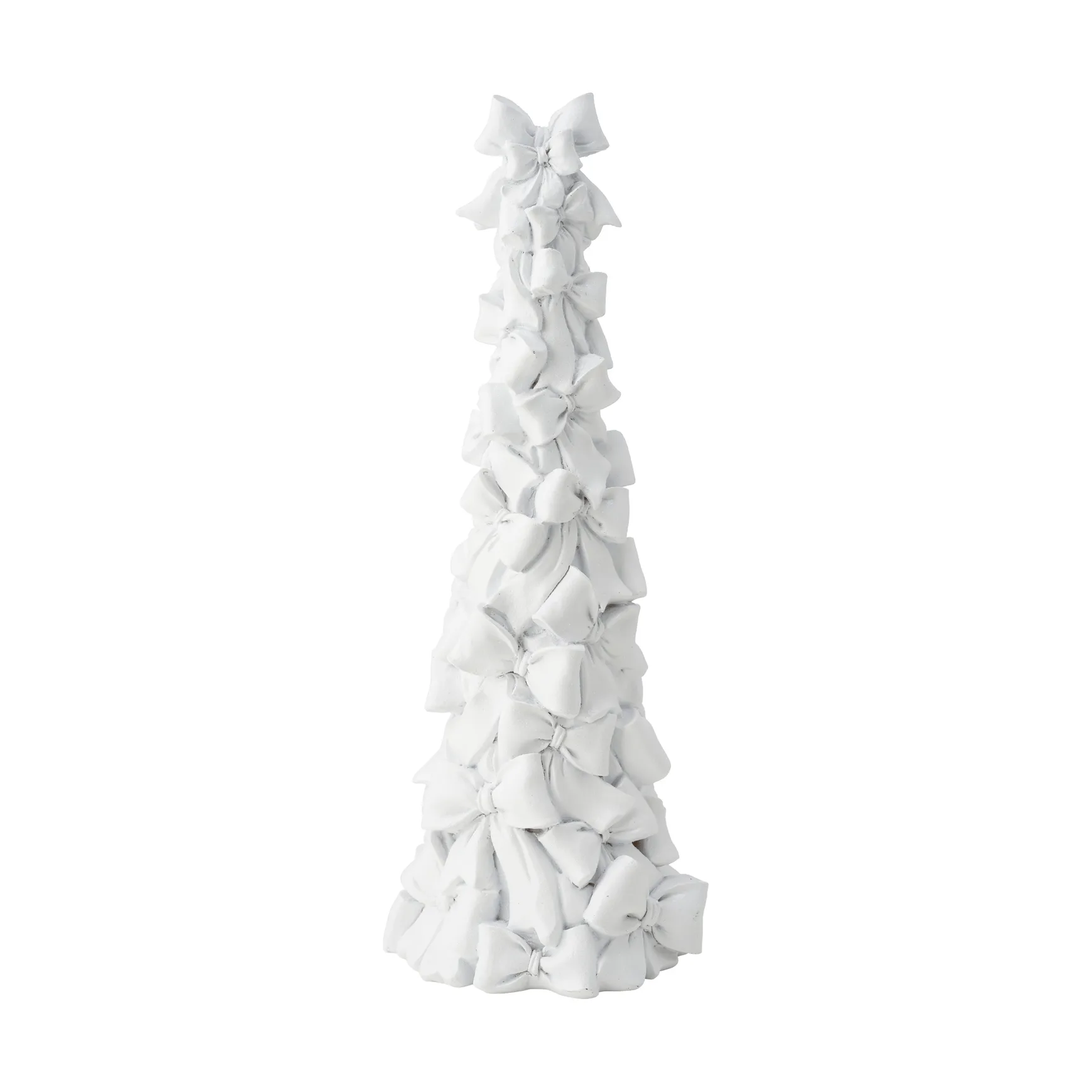 Lene Bjerre Décoration sapin Serafina Blanc, 14,5x14,5x38 cm