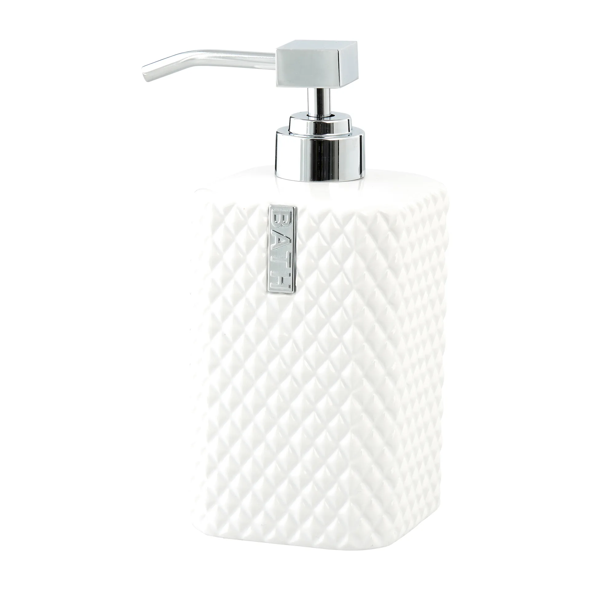 Lene Bjerre Distributeur de savon Marion 17,5 cm White-silver