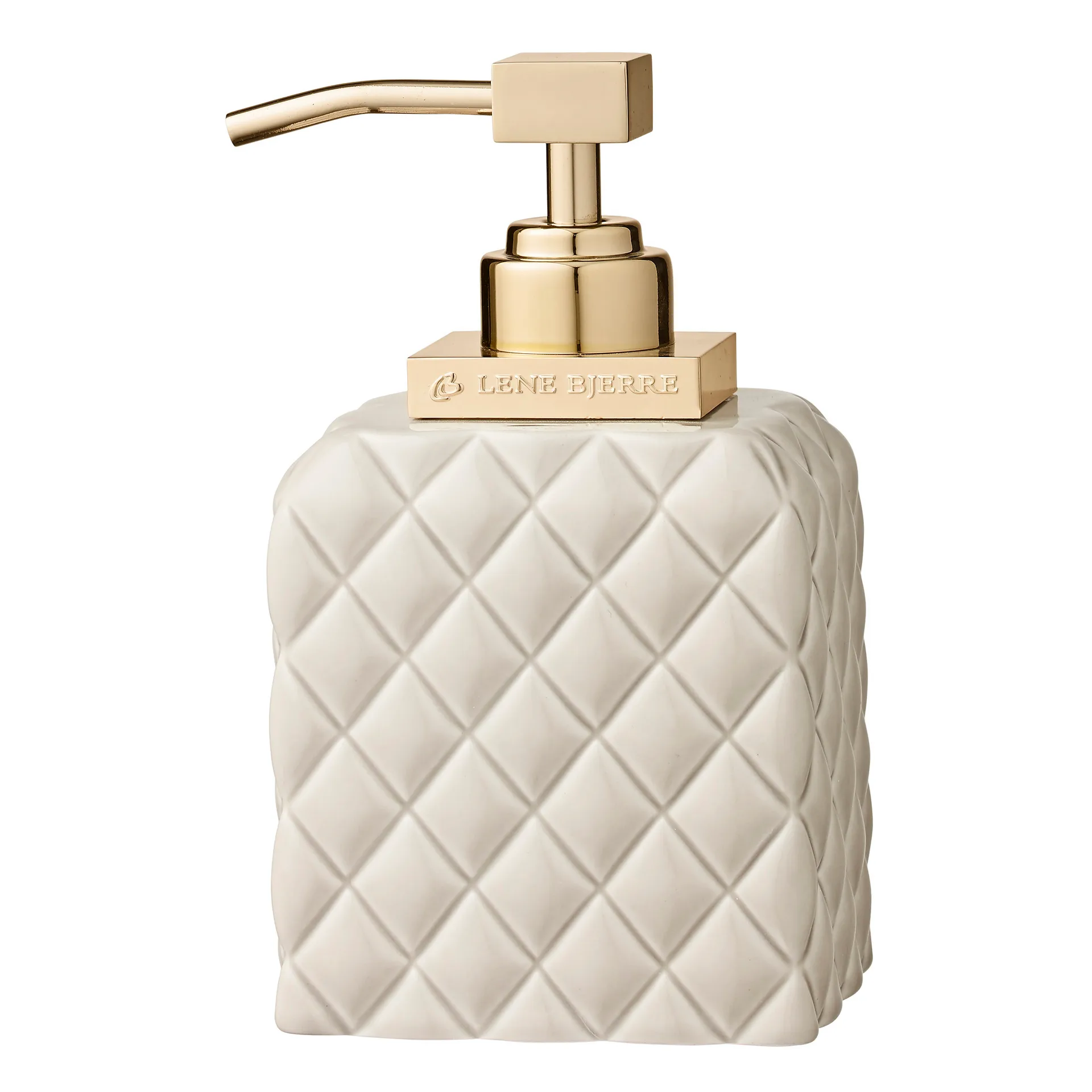 Lene Bjerre Distributeur de savon Portia camel-doré