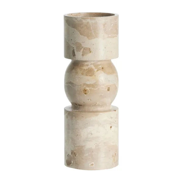 Ellia ljusstake 23 cm, Linen