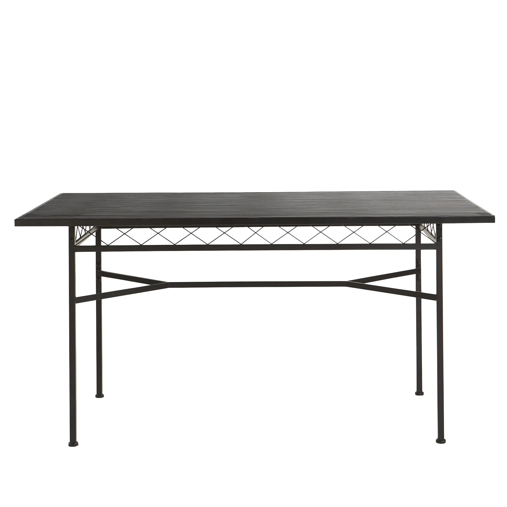 Lene Bjerre Gardia havebord 85x150 cm Sort
